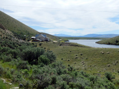 GDMBR: Lima Reservoir (aka Lima Lake) and Control House.